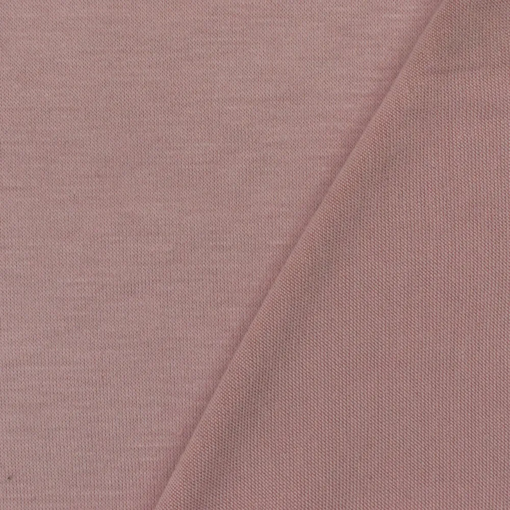 Pink Solid Stretch Lycra Bamboo Jersey Knit Fabric