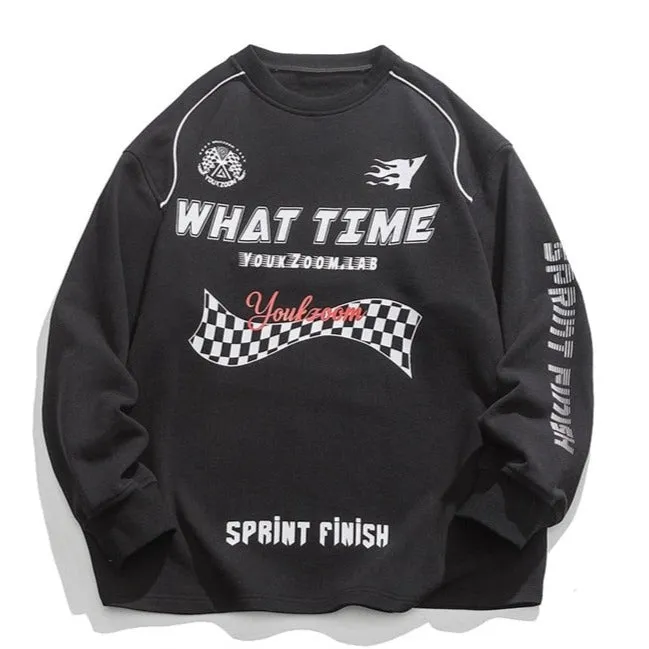 Racing Oversized Sweatshirt