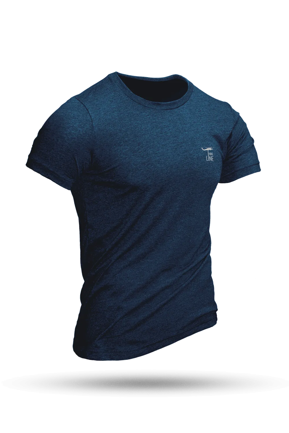 Reflective Dropline Logo - Athletic T-Shirt