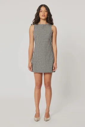 Rolla's Jeans | Shift Dress Gingham - Black