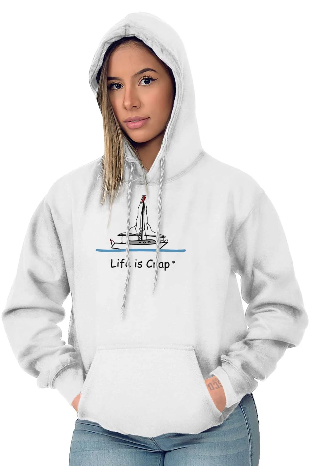 Sailing With No Wind Hoodie