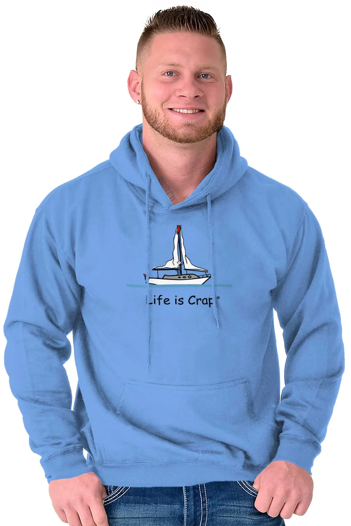 Sailing With No Wind Hoodie