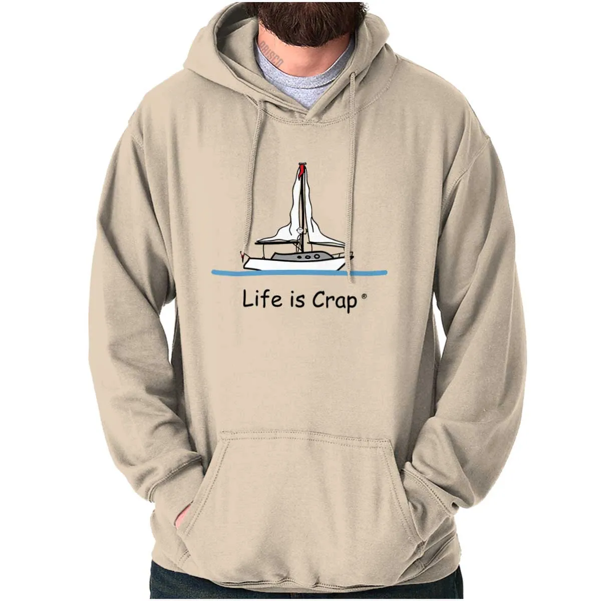 Sailing With No Wind Hoodie