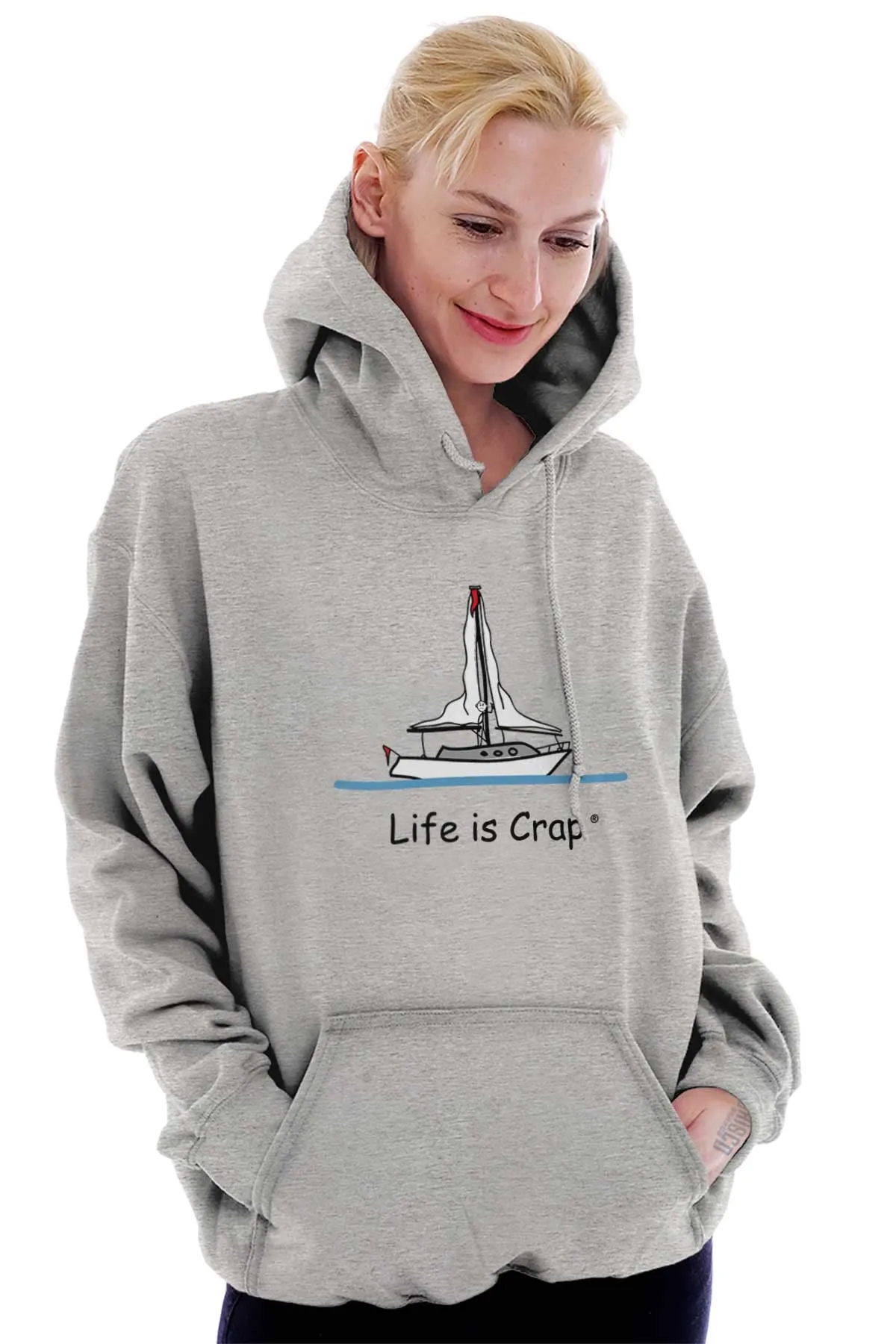 Sailing With No Wind Hoodie