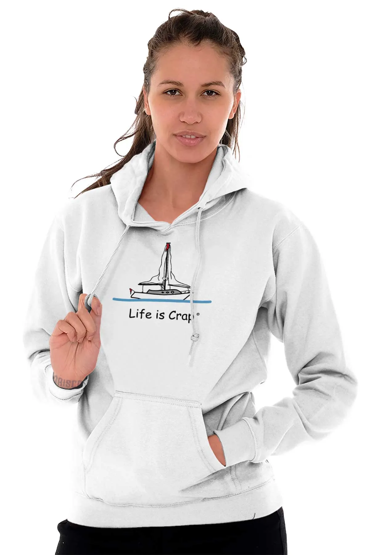 Sailing With No Wind Hoodie