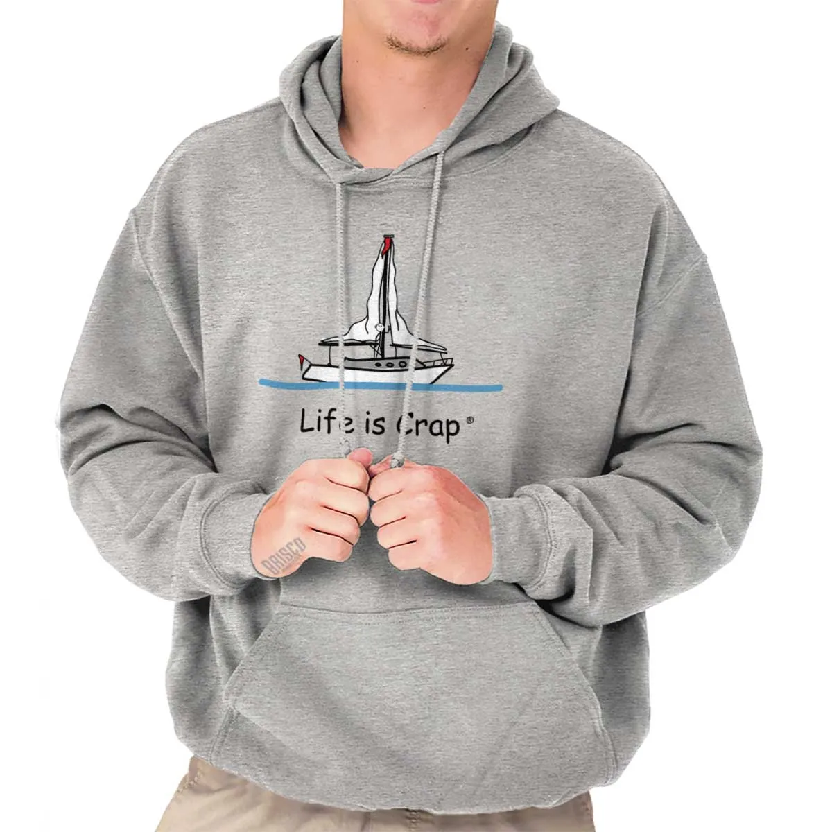 Sailing With No Wind Hoodie