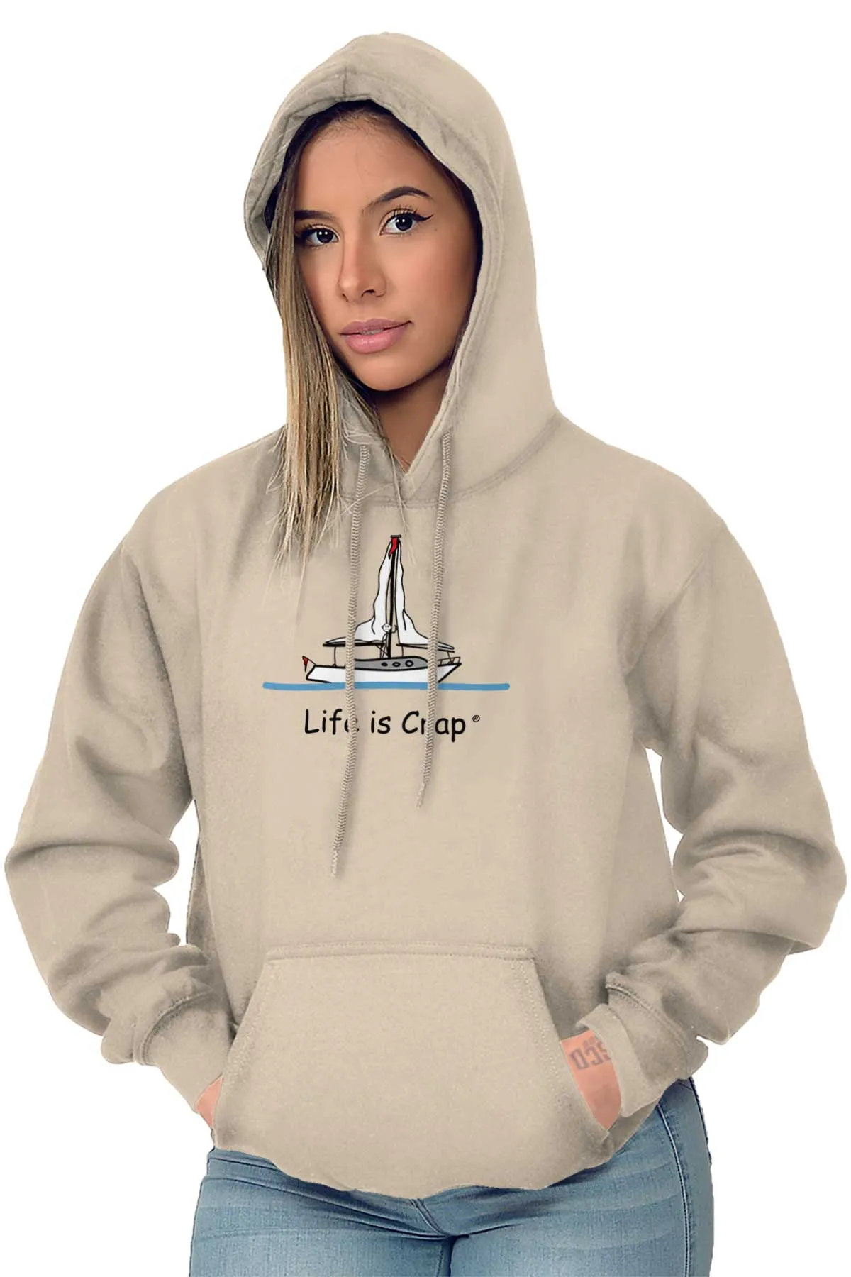 Sailing With No Wind Hoodie