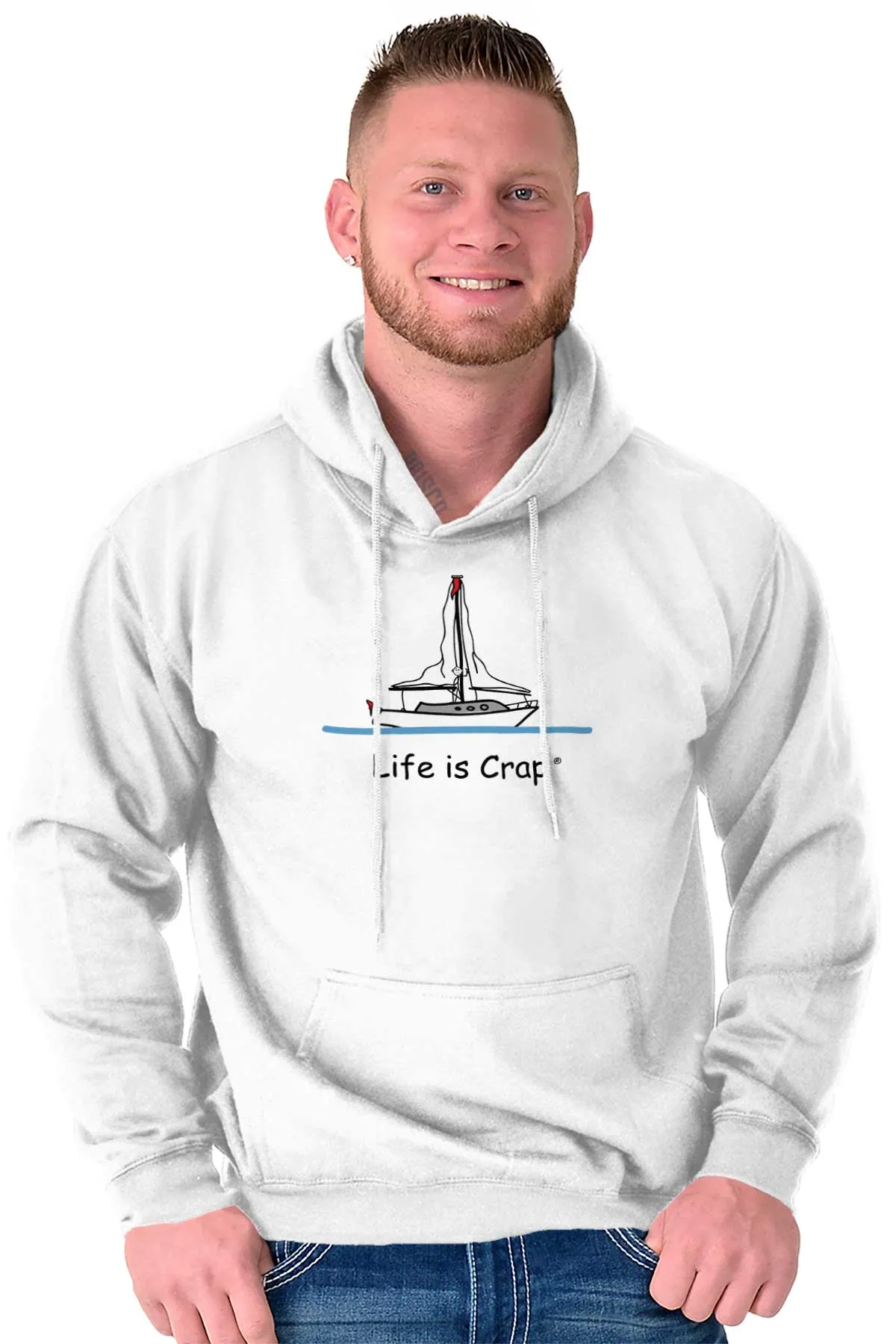 Sailing With No Wind Hoodie