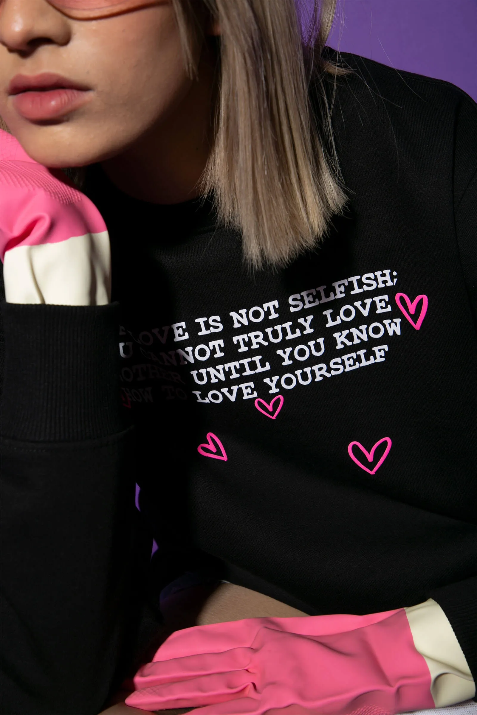 Self Love Oversized Heavyweight Sweatshirt