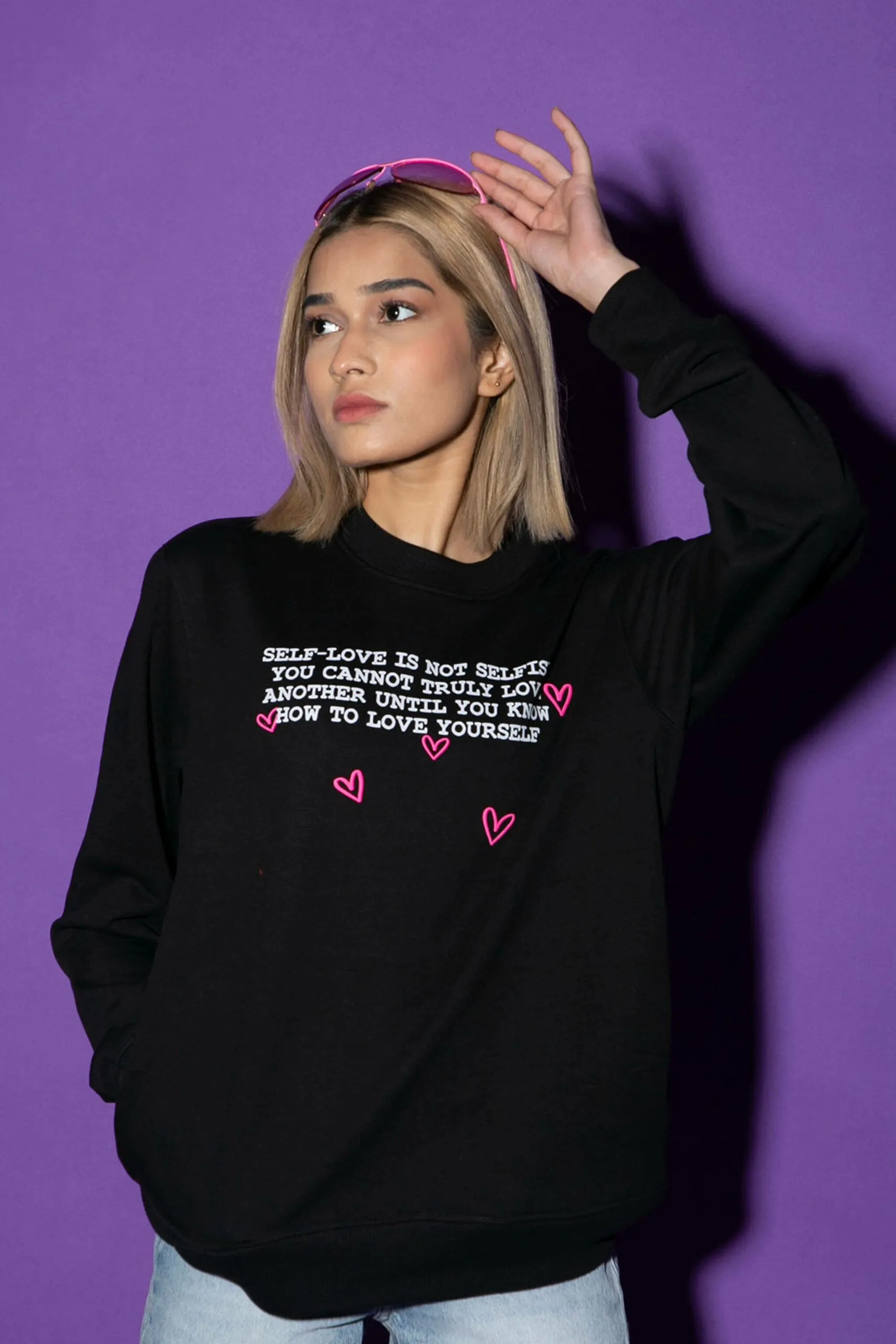 Self Love Oversized Heavyweight Sweatshirt