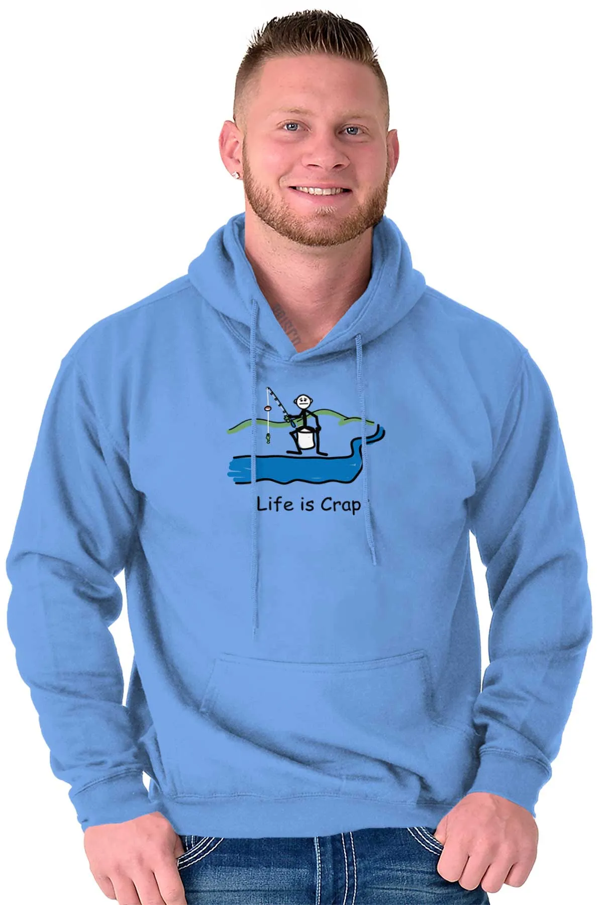 Small Fish Caught Hoodie