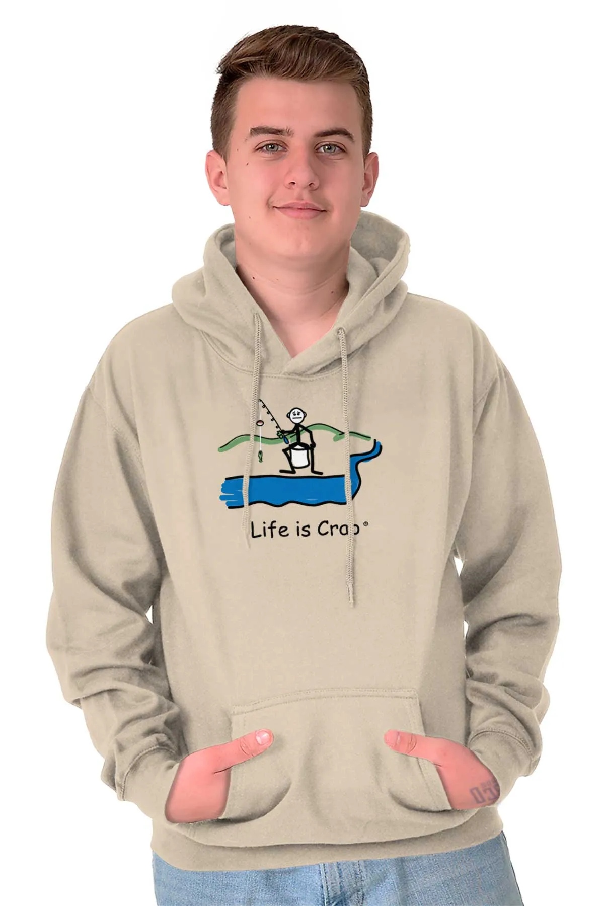 Small Fish Caught Hoodie