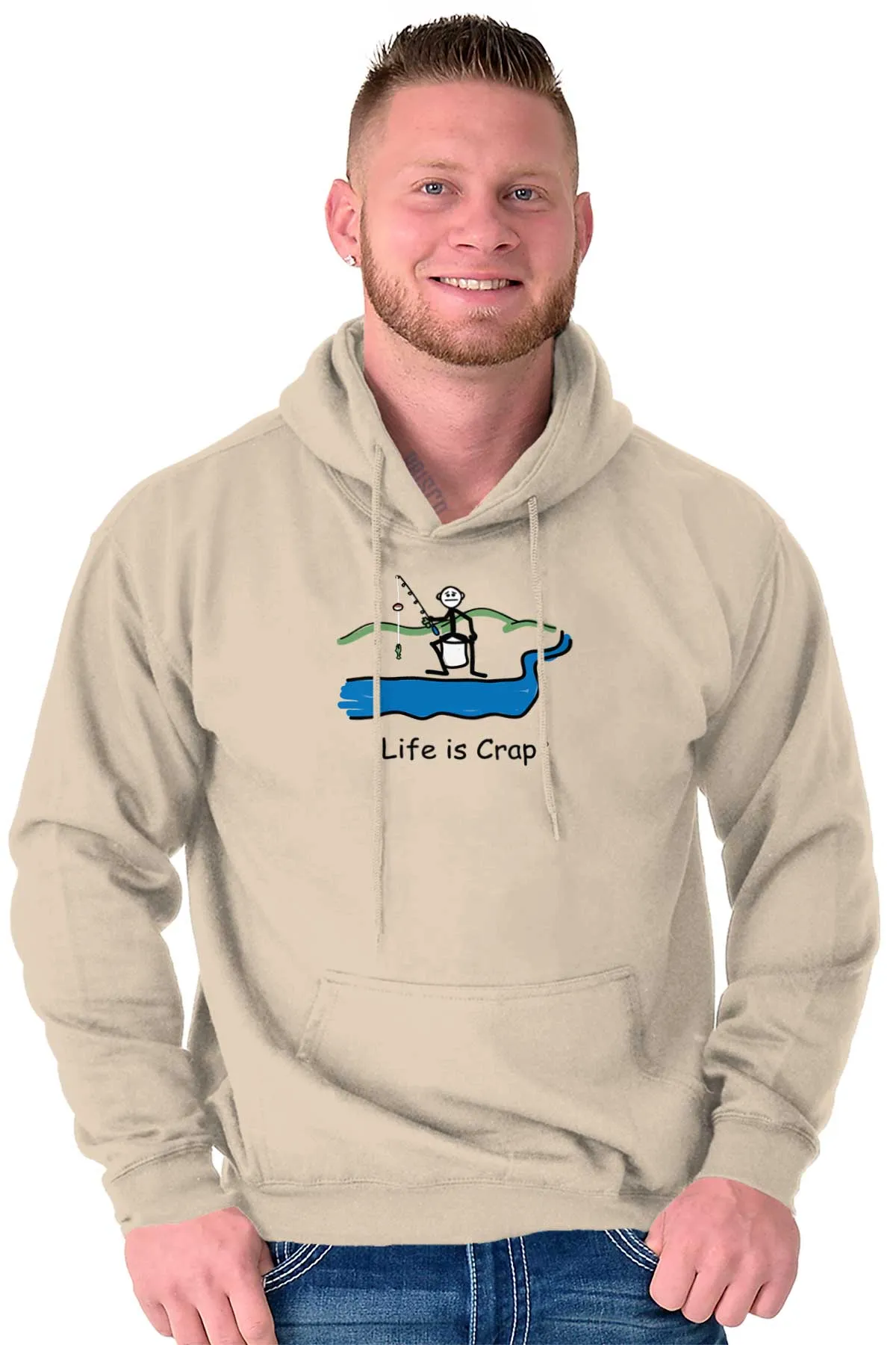 Small Fish Caught Hoodie