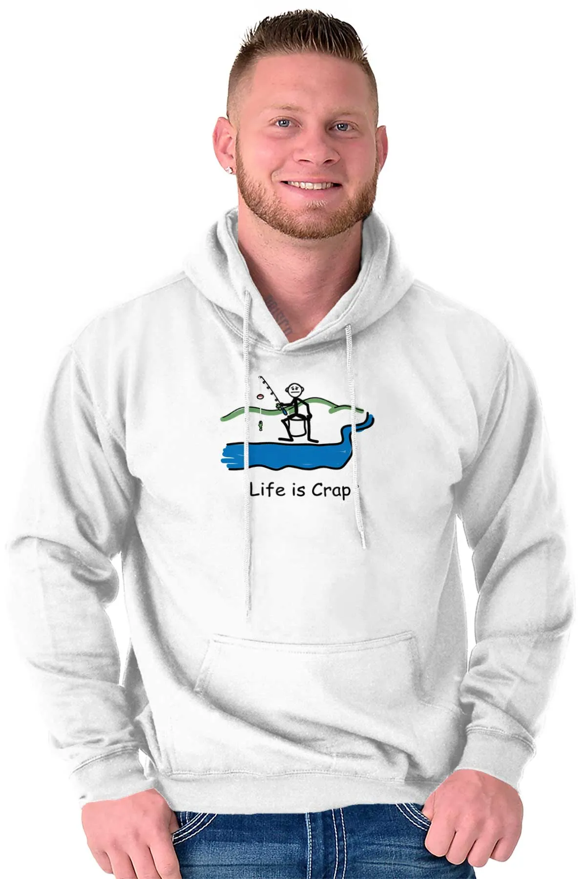 Small Fish Caught Hoodie