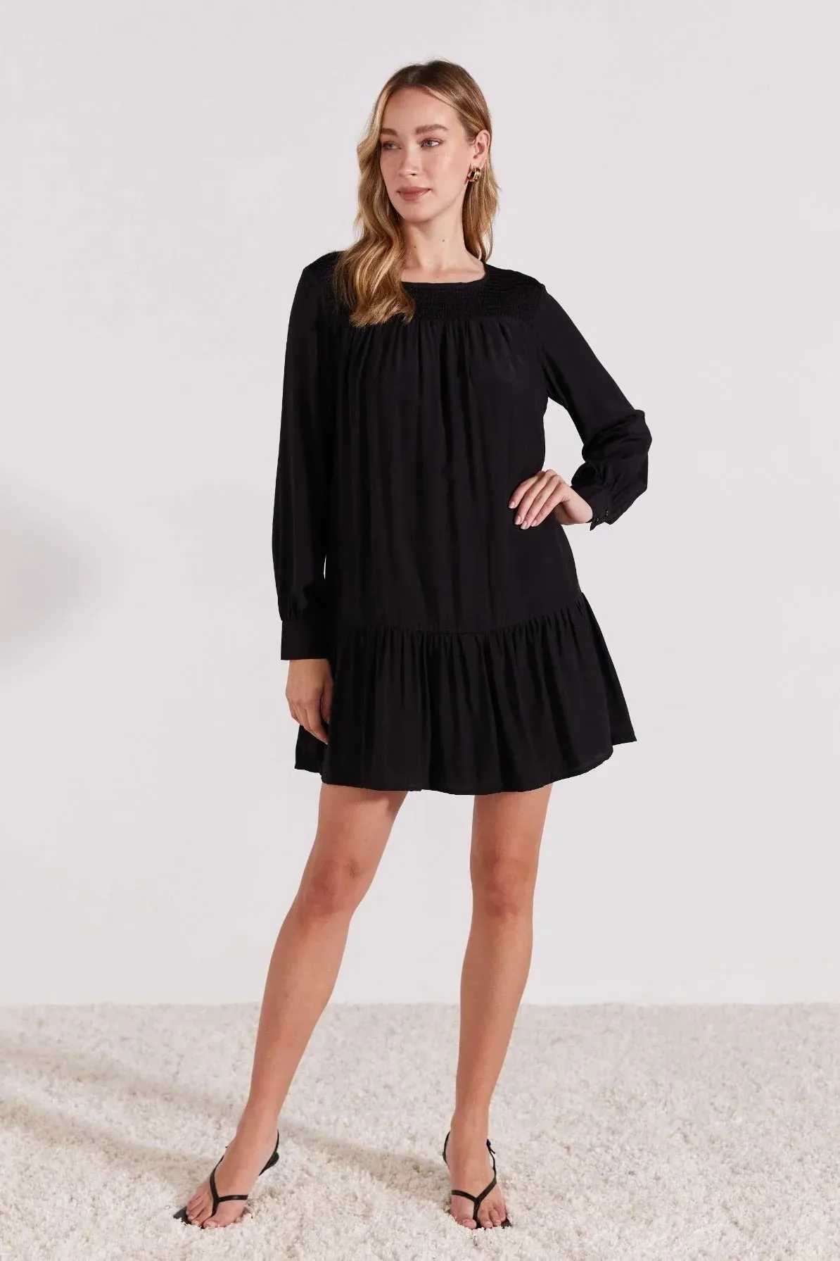 STAPLE THE LABEL - Camille Mini Dress - Black