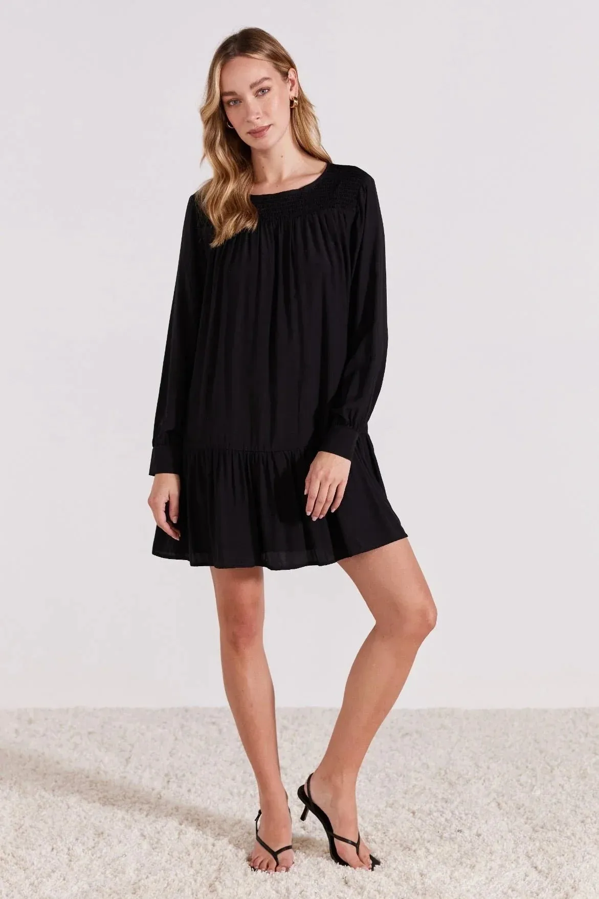 STAPLE THE LABEL - Camille Mini Dress - Black