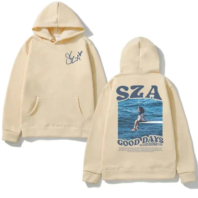 SZA Music Album SOS Hoodie Spring Autumn Men Women Hoodies Casual Sweatshirt Hip Hop Streetwear Vintage Oversized Unisex Hoodies