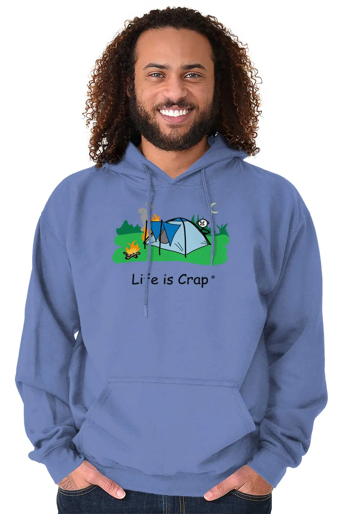 Tent On Fire Hoodie