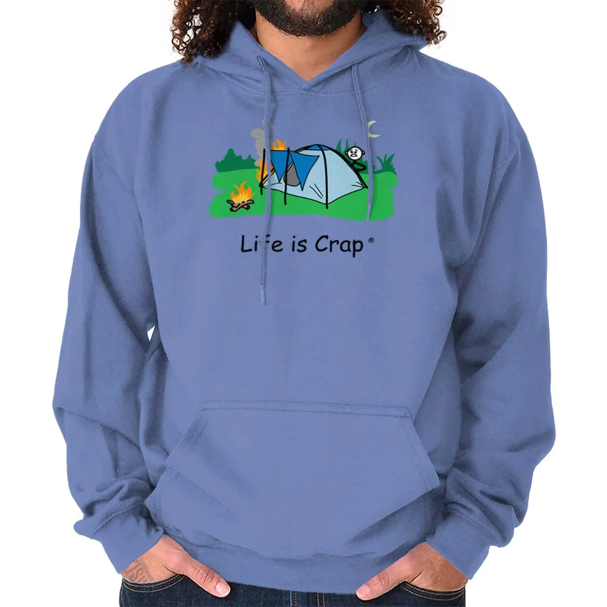 Tent On Fire Hoodie