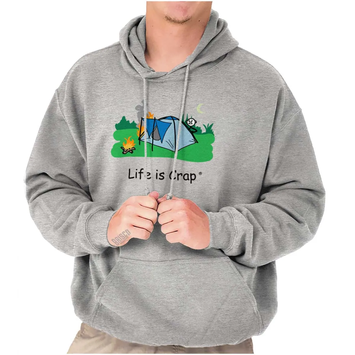 Tent On Fire Hoodie