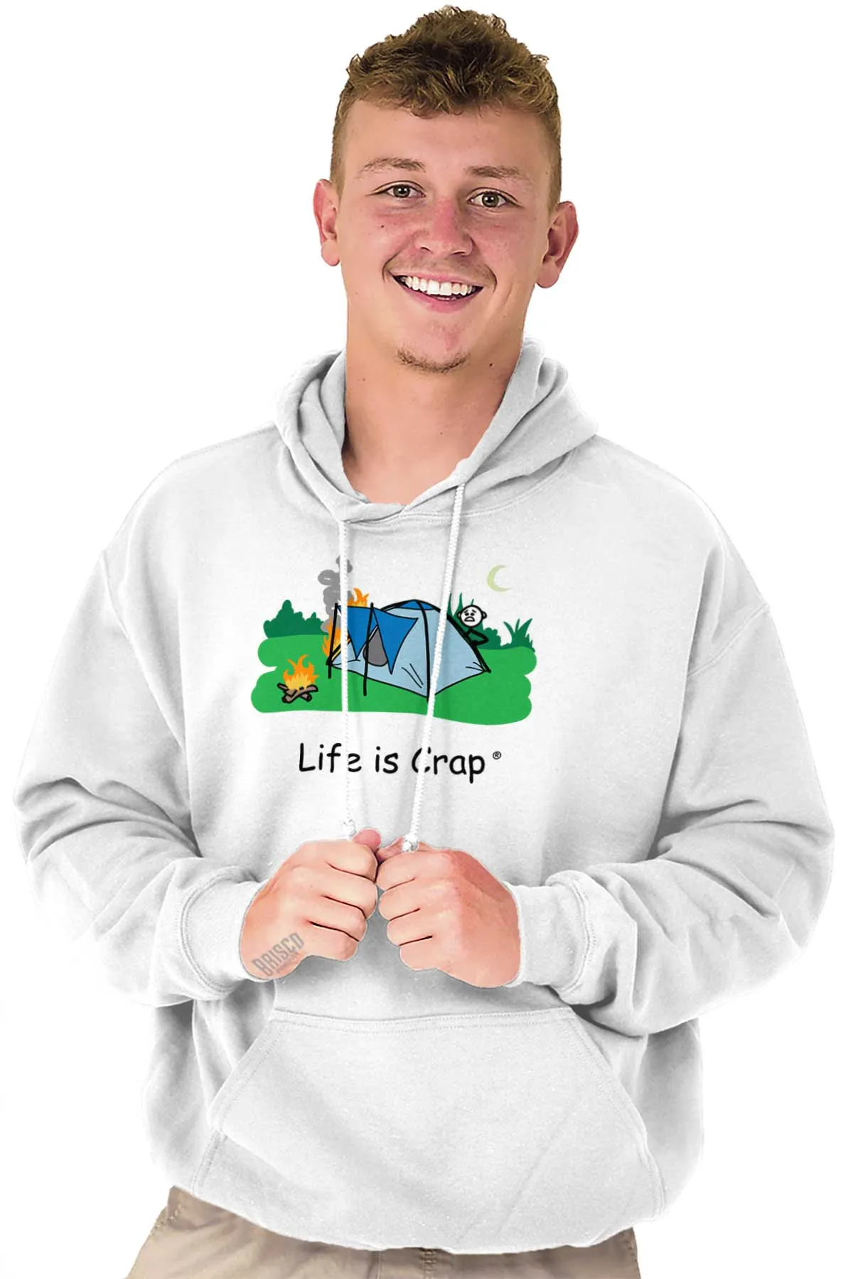 Tent On Fire Hoodie