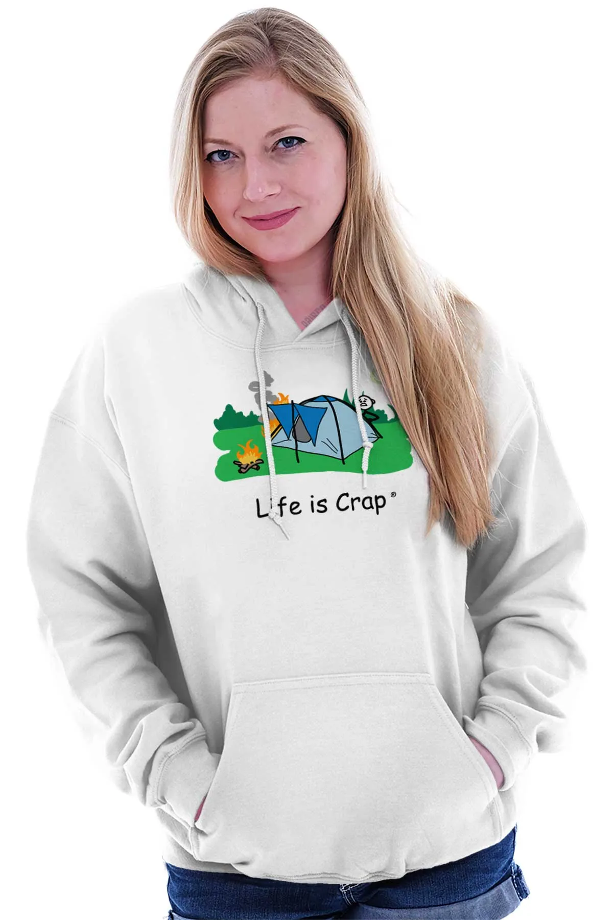 Tent On Fire Hoodie