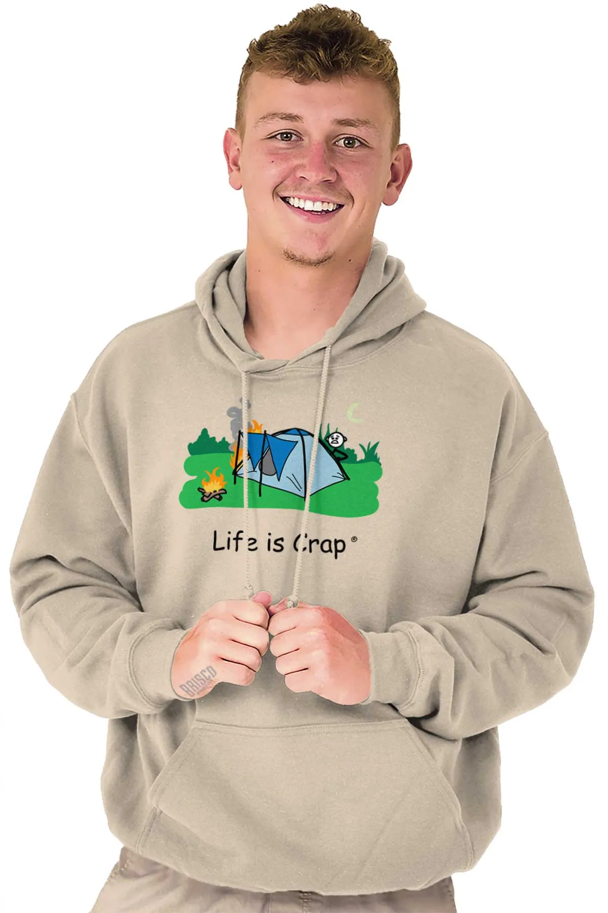 Tent On Fire Hoodie