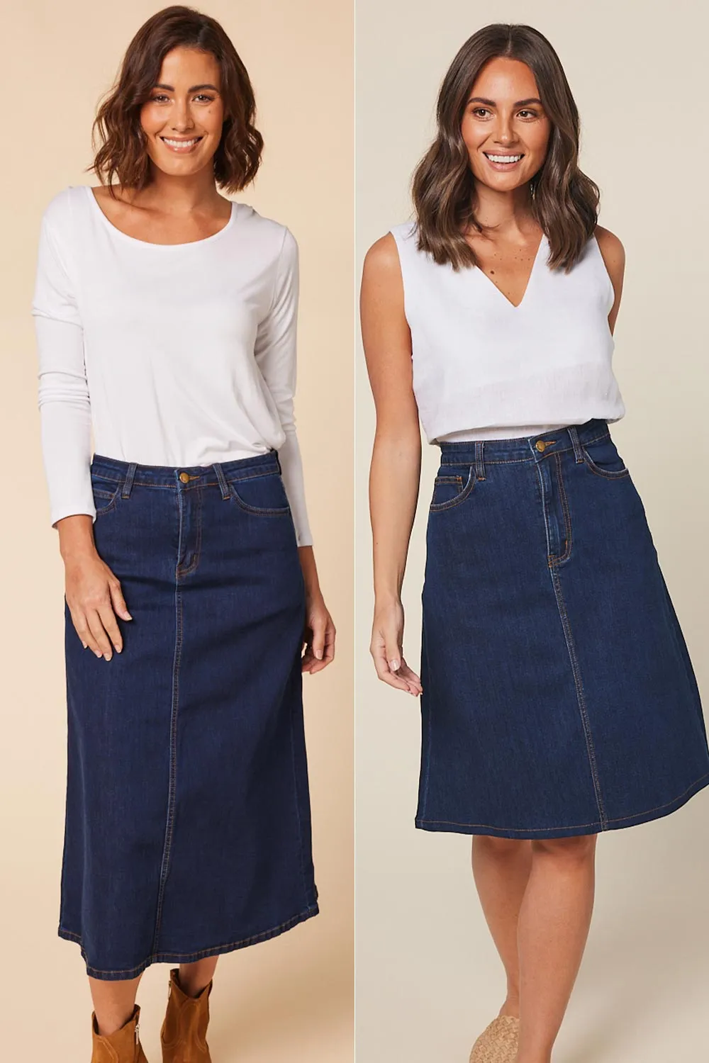 The A-Line Skirt & Short A-Line Skirt Bundle