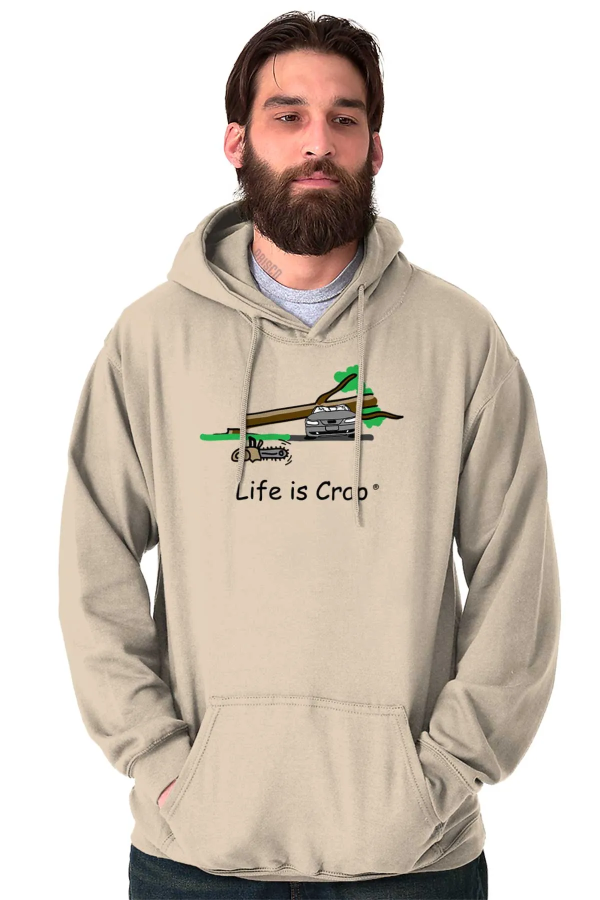 Tree On Car Hoodie