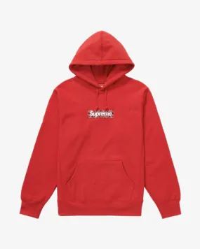 un-archiving SUPREME FW19 BANDANA BOX LOGO HOODIE RED -