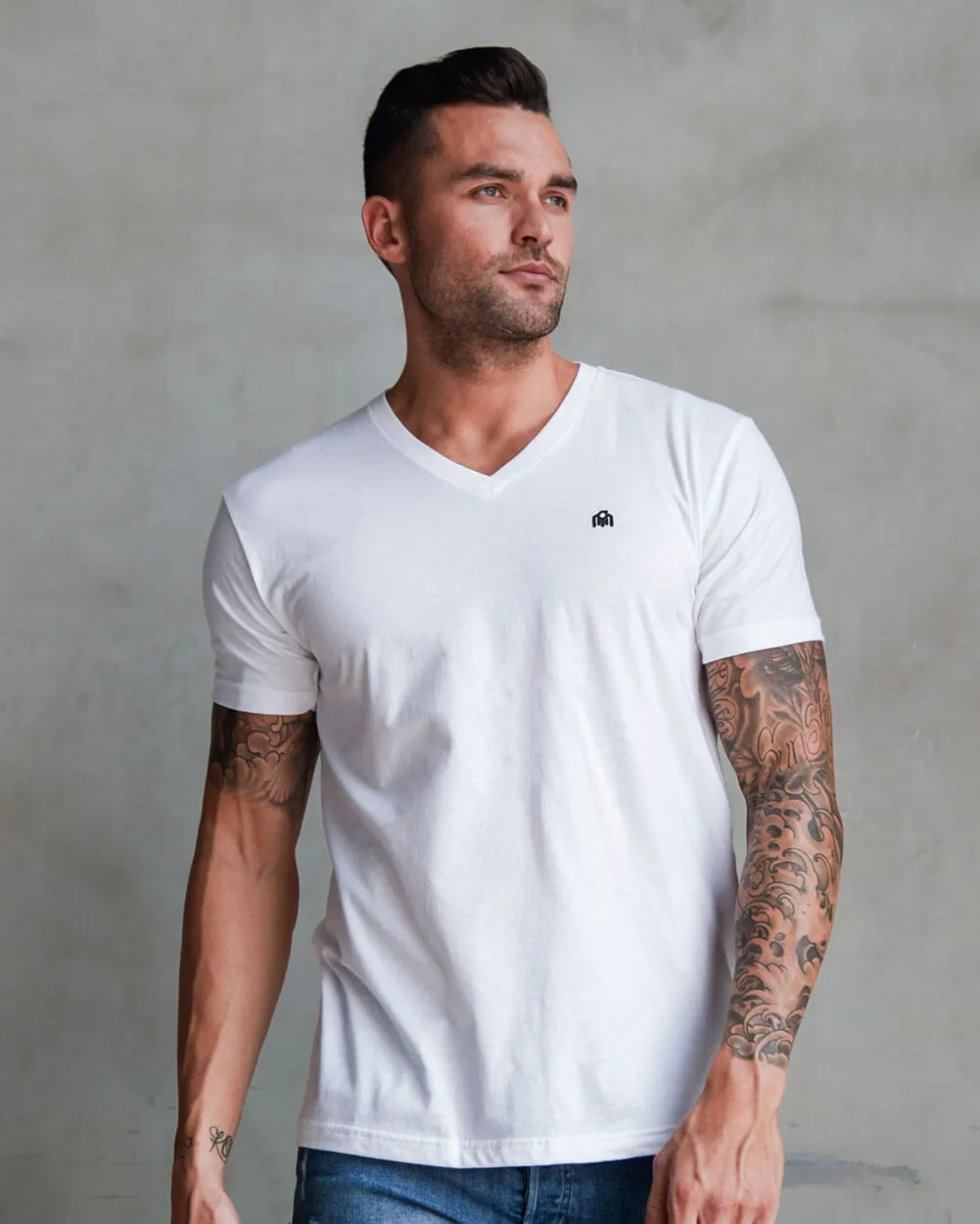 V-Neck Tee - Branded