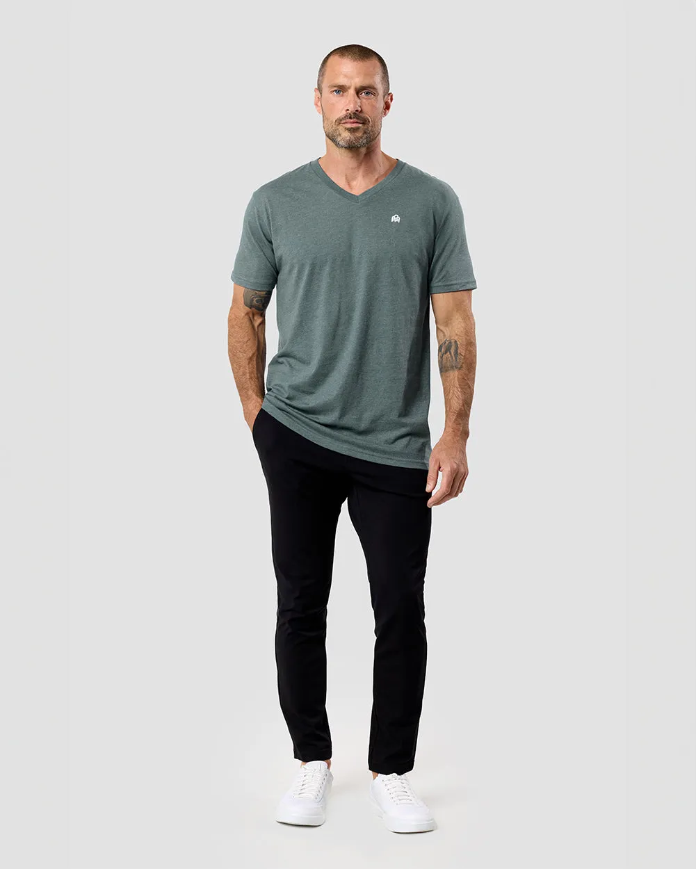 V-Neck Tee - Branded