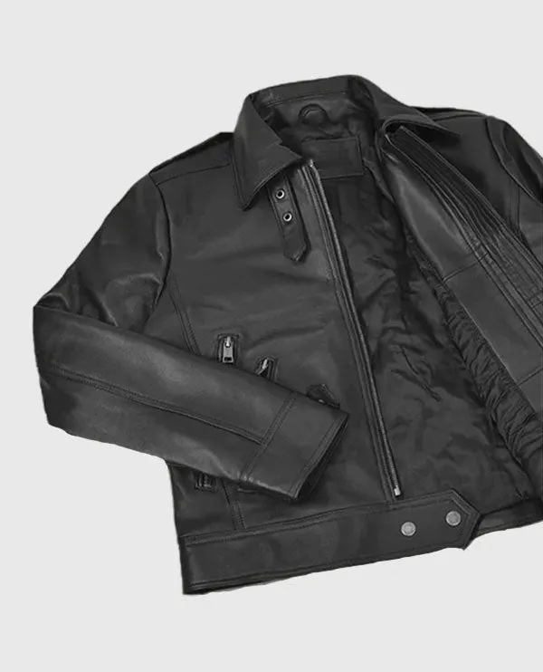 Women's Black Moto Leather Jackets