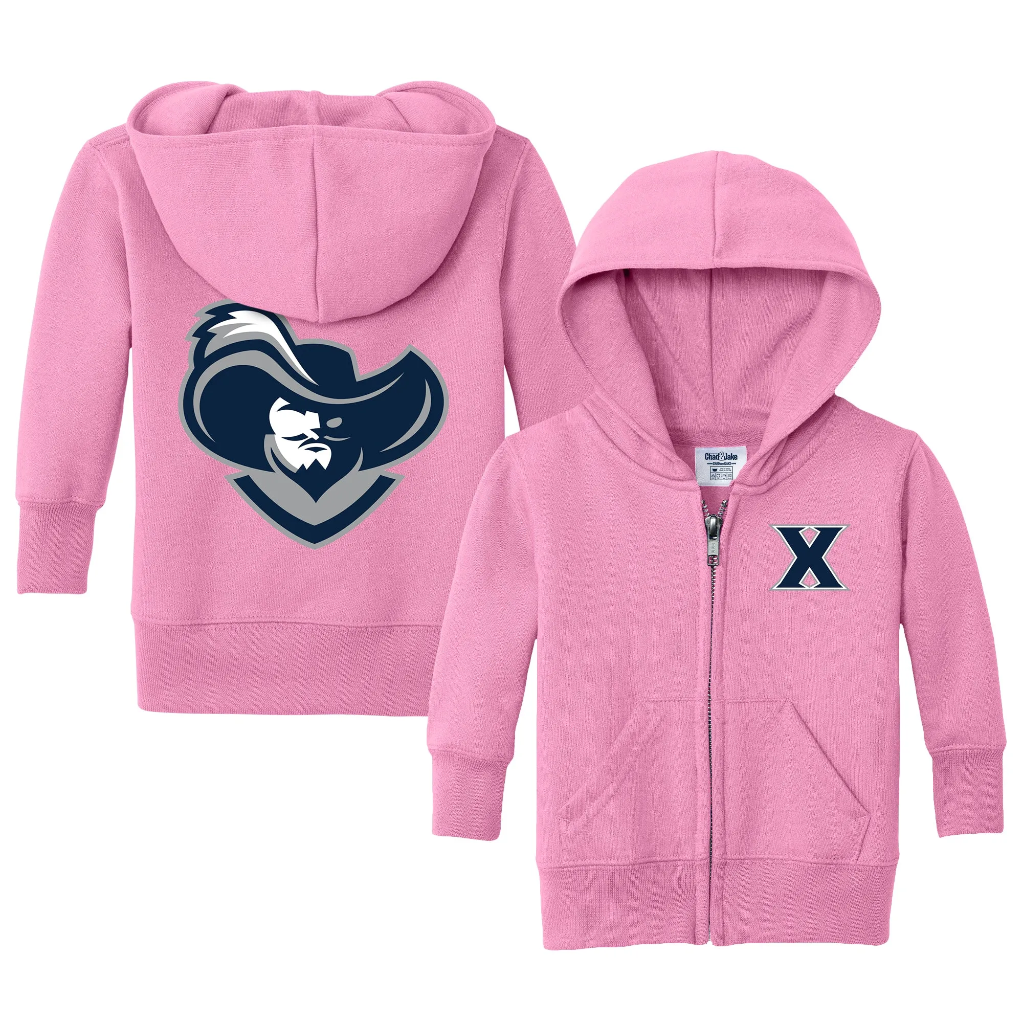 Xavier Musketeers Logo Infant Full-Zip Sweatshirt