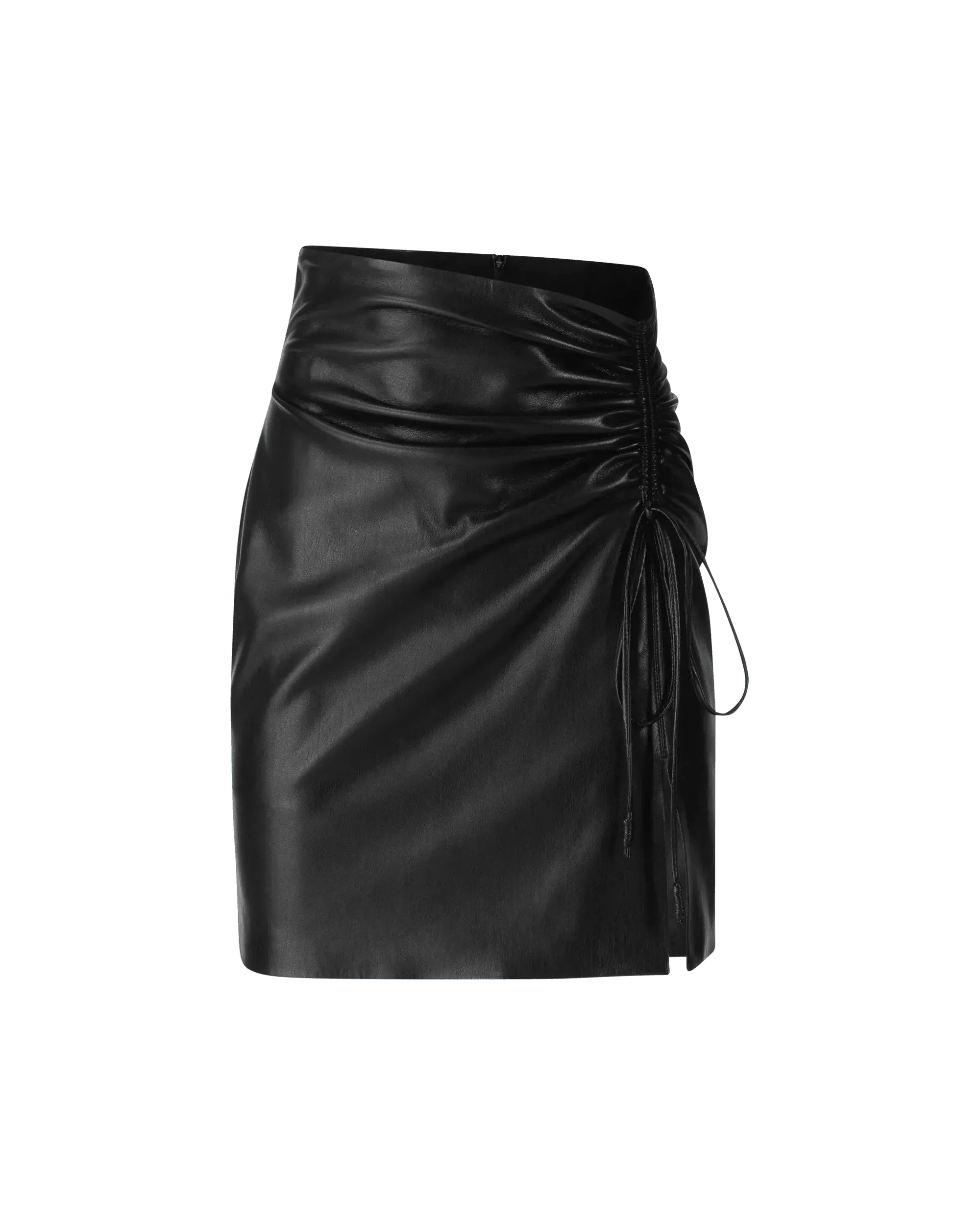 Zow Vegan Leather Mini Skirt