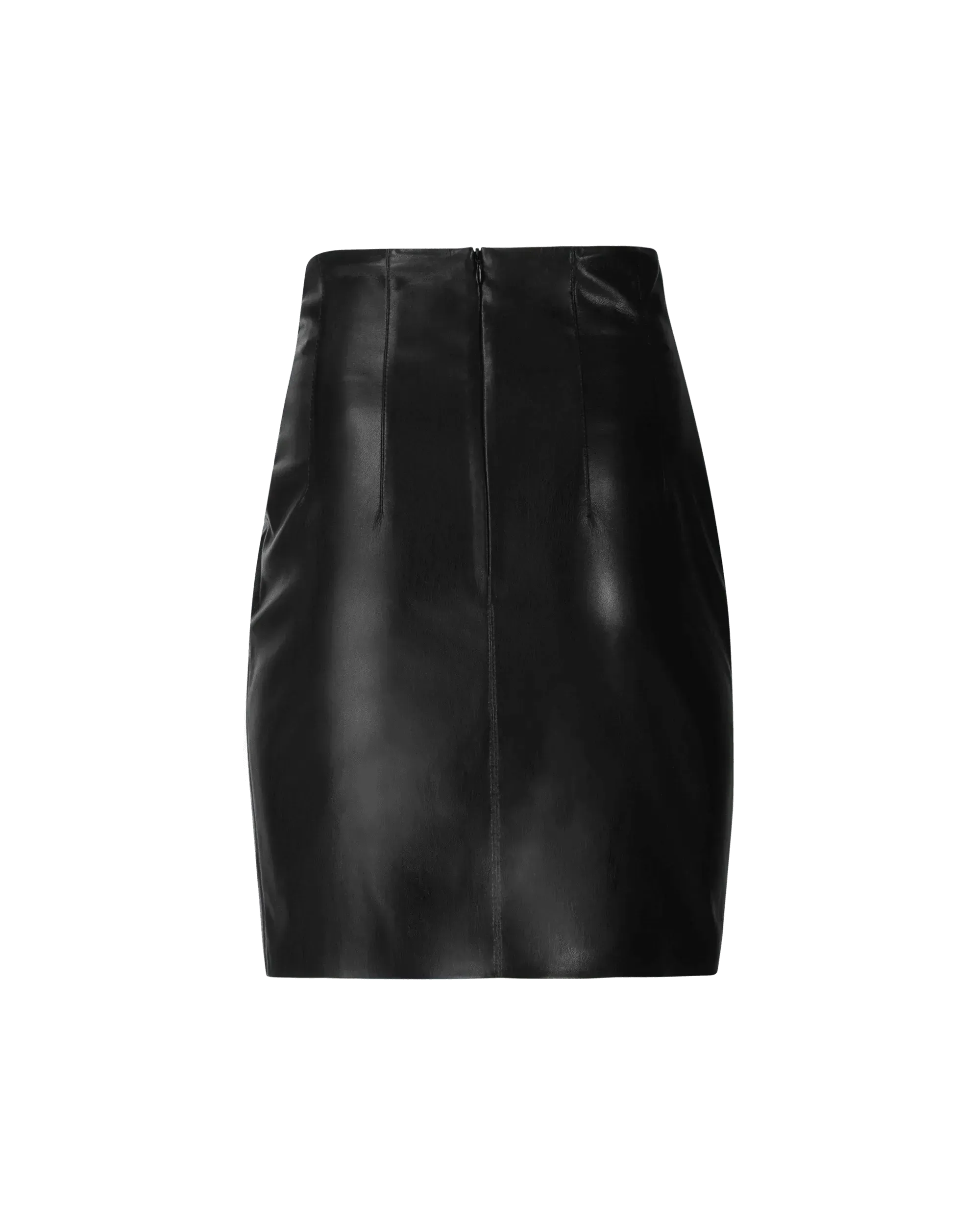 Zow Vegan Leather Mini Skirt